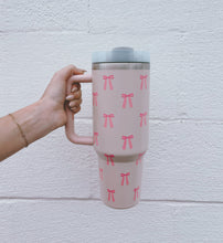 Load image into Gallery viewer, Pink Bow 40oz Tumbler
