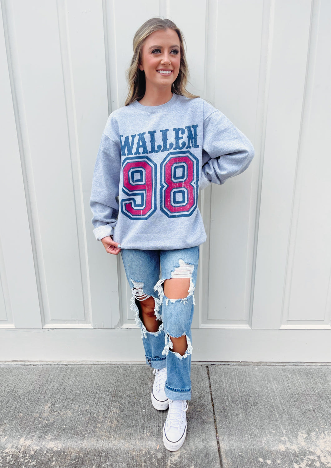 98' Braves Printed Crewneck