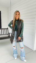 Load image into Gallery viewer, Layer It Up Lace Top - Hunter Green
