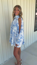 Load image into Gallery viewer, Madden Swing Mini Dress - Blue
