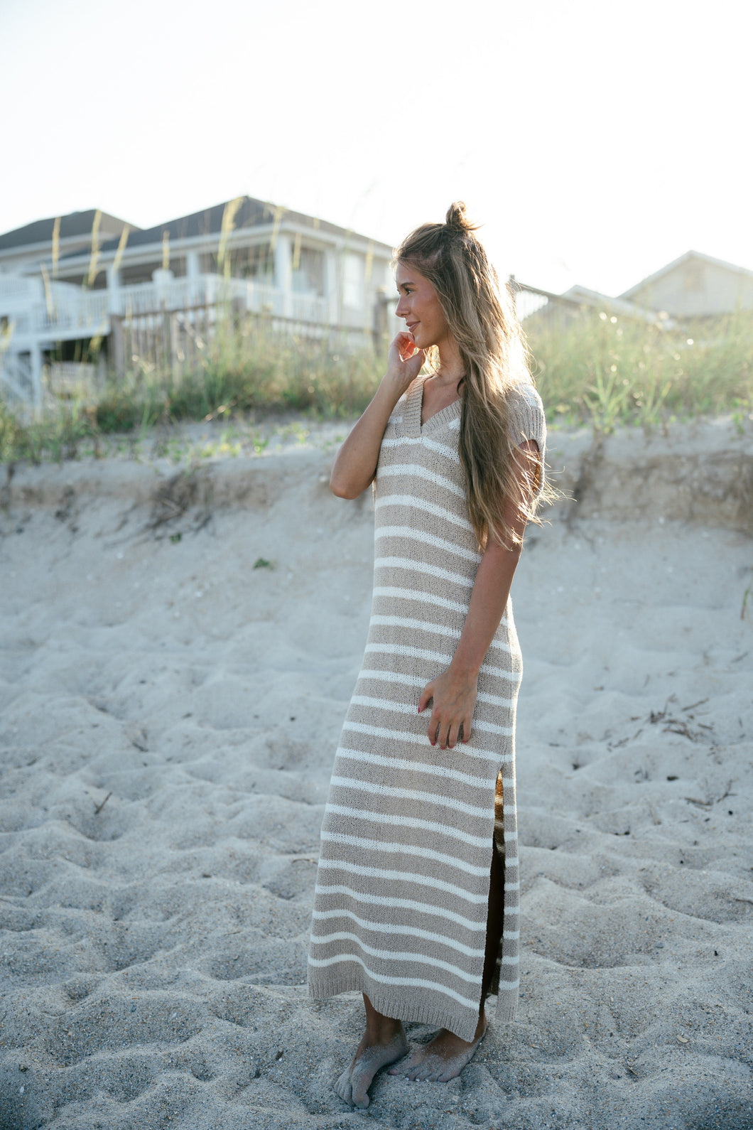 Bridger Striped Maxi Dress