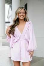 Load image into Gallery viewer, Maui Lilac Smocked Romper
