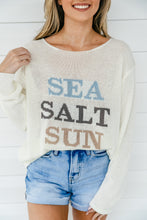 Load image into Gallery viewer, Sea Salt Sun Sweater
