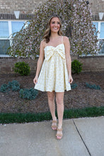 Load image into Gallery viewer, Gracie Bow Baby Doll Dress
