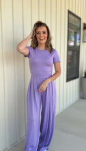 Load image into Gallery viewer, Mallie Two Piece Lounge Set - Lilac
