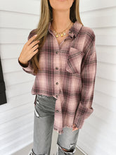 Load image into Gallery viewer, Flannel SZN Oversized Top
