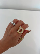 Load image into Gallery viewer, Kacee Bubble Initial Ring
