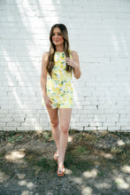 Load image into Gallery viewer, Letty Boat Neck Lemons Romper
