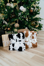 Load image into Gallery viewer, Brown Cow Print Blanket
