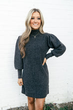 Load image into Gallery viewer, Cassidy Puff Sleeve Sweater Dress
