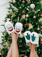 Load image into Gallery viewer, Oh Christmas Tree Holiday Slippers
