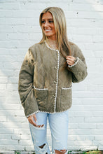 Load image into Gallery viewer, Green With Envy Quilted Jacket
