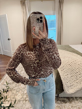 Load image into Gallery viewer, Mabel Leopard Button Down Cardigan

