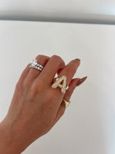 Load image into Gallery viewer, Kacee Bubble Initial Ring
