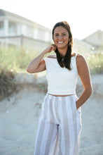 Load image into Gallery viewer, Frankie Striped Linen Pants
