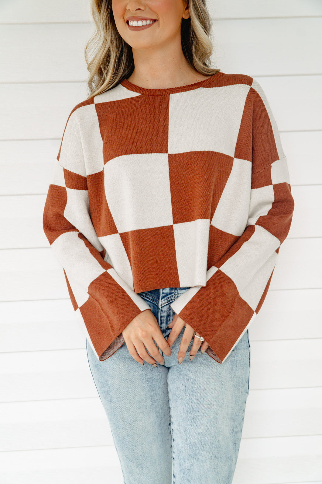 Cinnamon Crunch Cropped Sweater