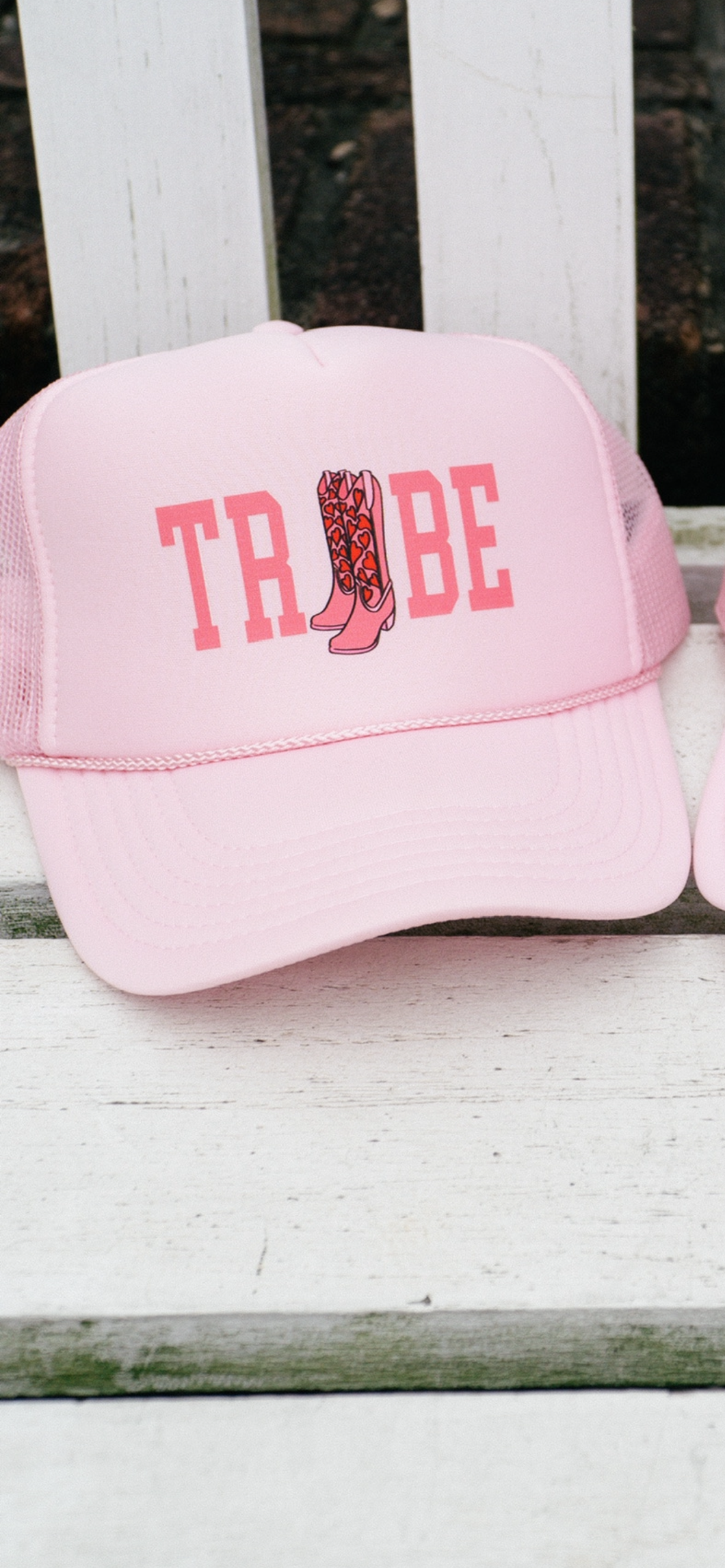 Bride Tribe Boot Trucker Hat