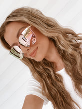 Load image into Gallery viewer, 30A Glittered Square Sunglasses
