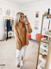 Load image into Gallery viewer, Pumpkin Spice Oversized Sweater
