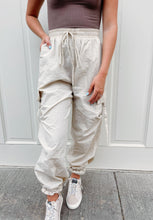 Load image into Gallery viewer, Envy You Cargo Pants-Beige
