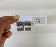 Load image into Gallery viewer, Rylee Mini Triple Hoop Earrings
