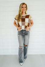 Load image into Gallery viewer, Back To School Colorblock Sweater
