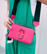 Load image into Gallery viewer, Pink Inspired Strap Purse
