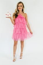 Load image into Gallery viewer, It&#39;s A Party Tiered Halter Dress
