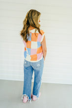 Load image into Gallery viewer, Live Colorfully Checkered Sweater Vest
