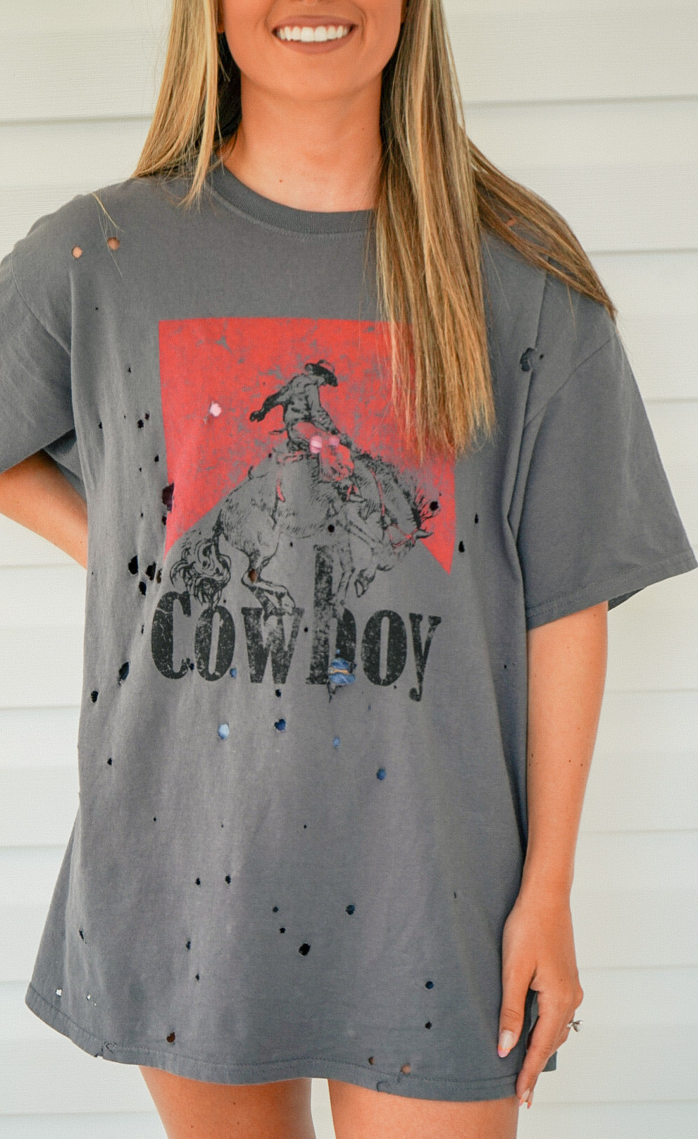 Cowboy All Over Graphic Tee
