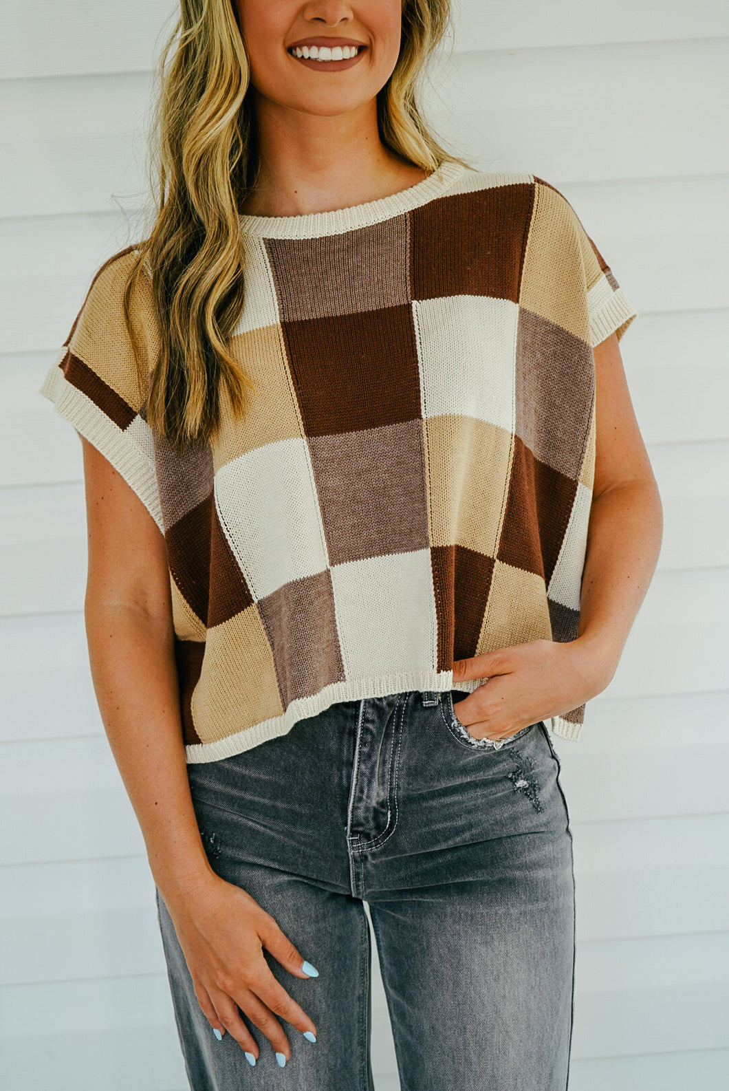Back To School Colorblock Sweater