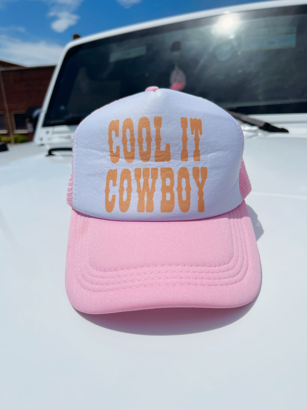Cool It Cowboy Trucker Hat