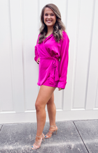 Load image into Gallery viewer, Season of Love Satin Romper
